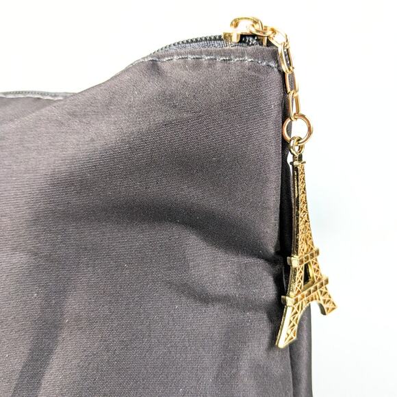 Lancôme Paris Nylon Cosmetic Bag with Eiffel Tower Zipper Handle - Picture 6 of 8